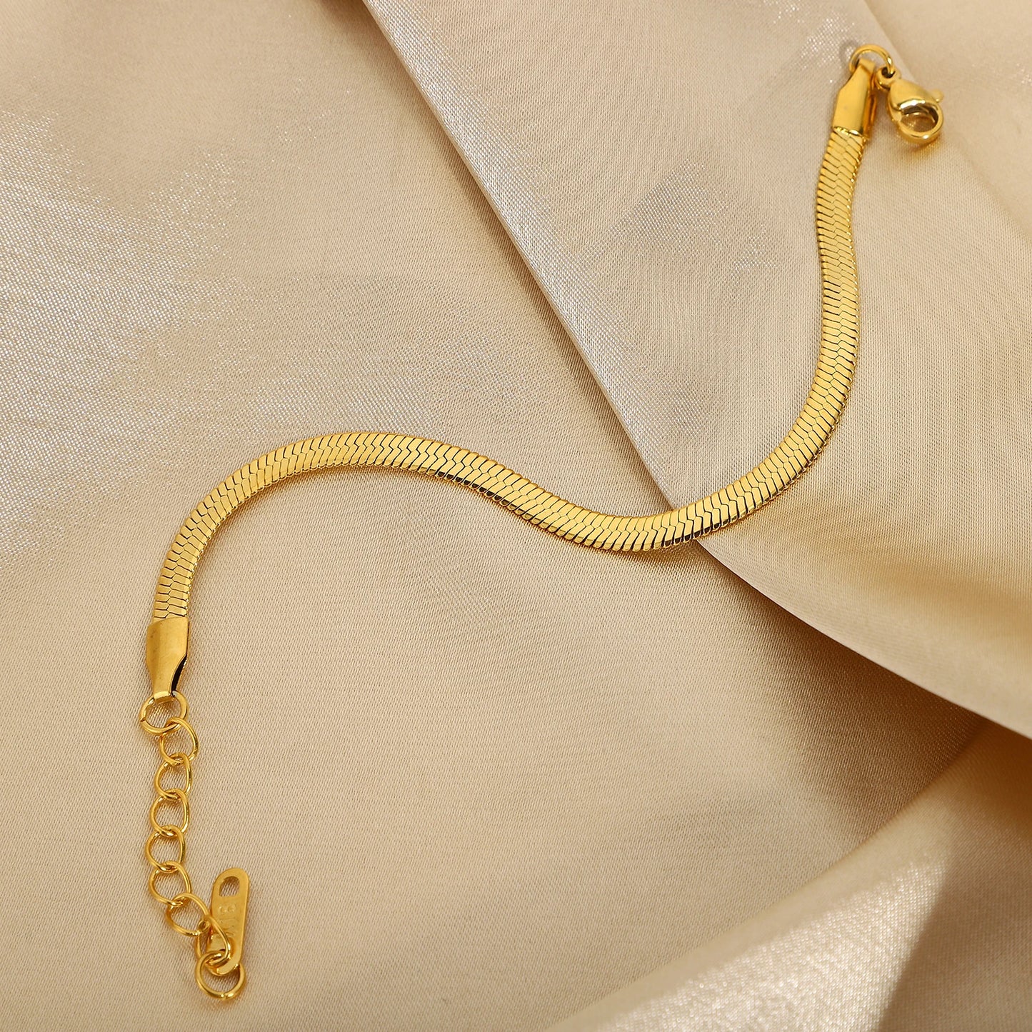 Chain Herringbone Bracelet