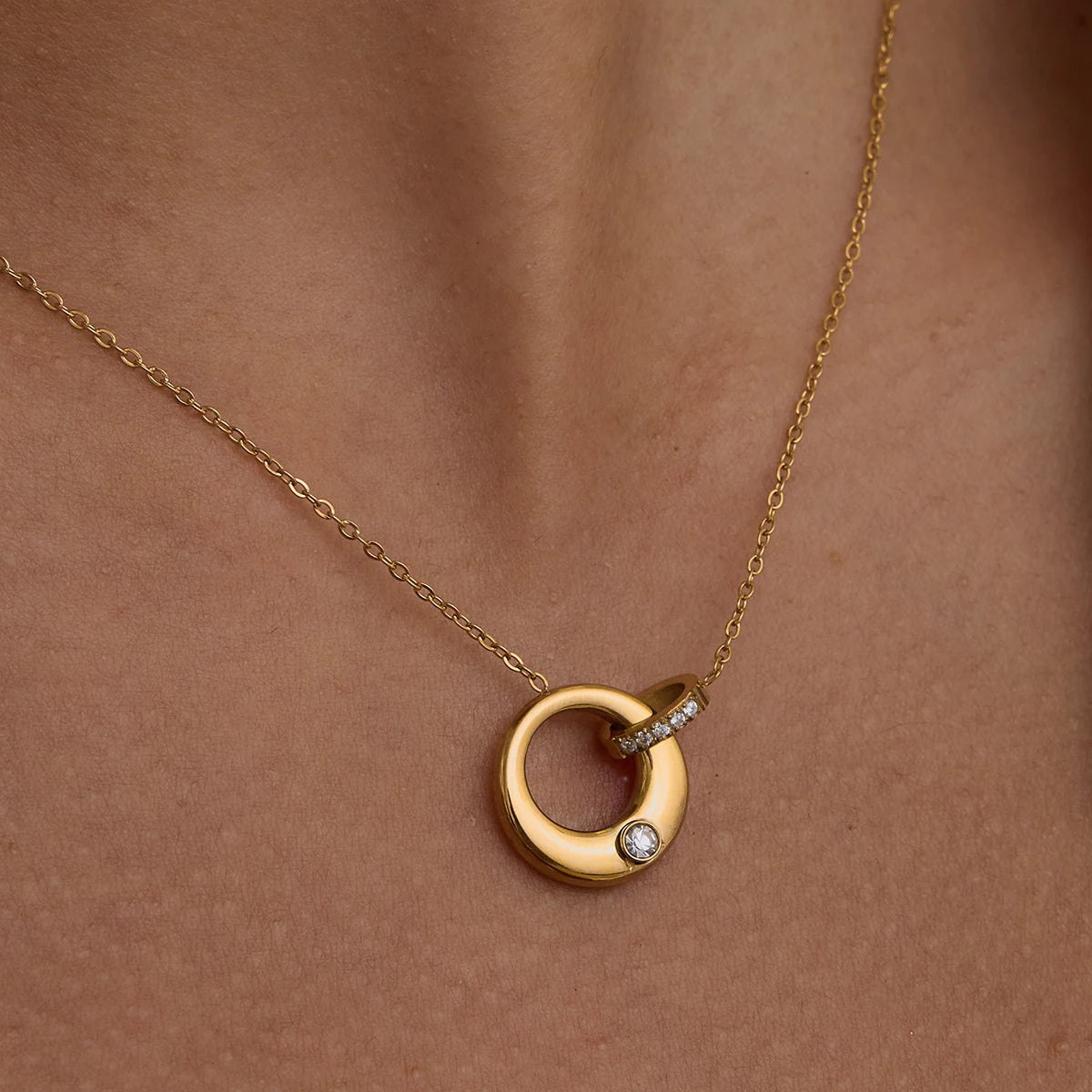 Solis Gold Necklace