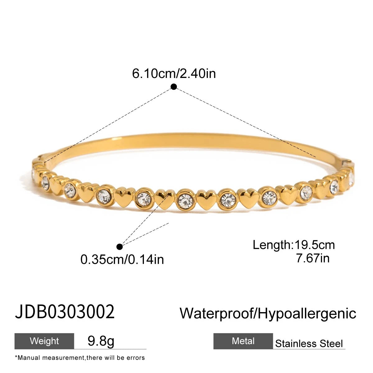 Petite Organic Bangle