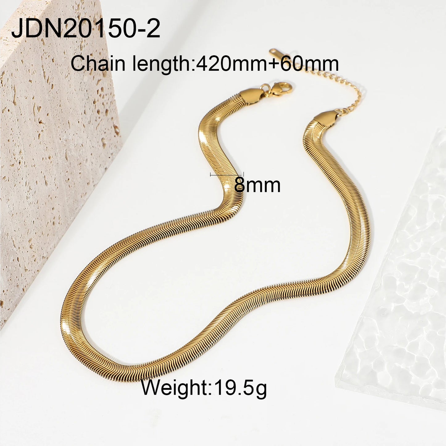 Toggle Link Gold Necklace