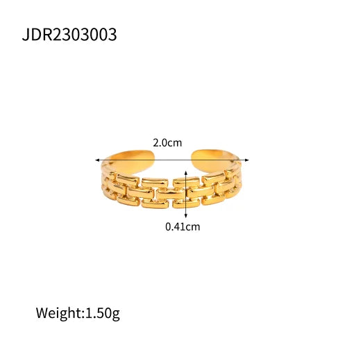 Open Chain Ring