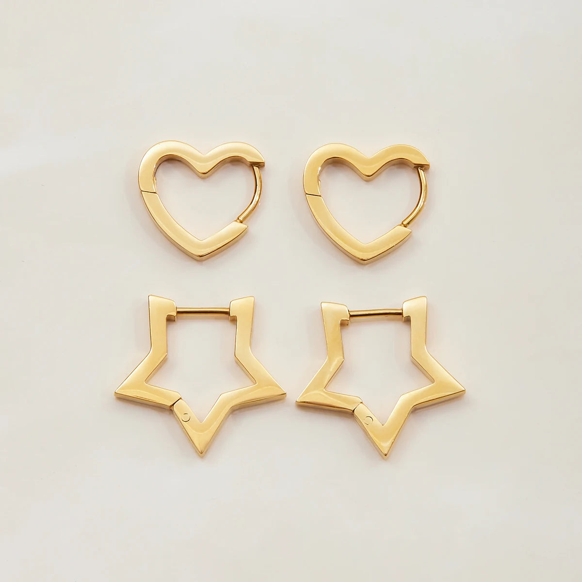 Star & Heart Essential Earrings
