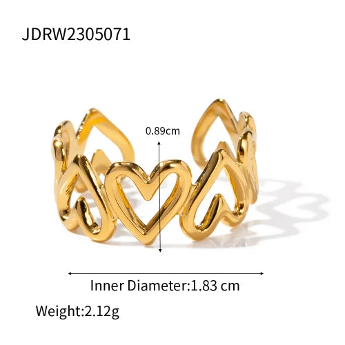 Open Chain Ring