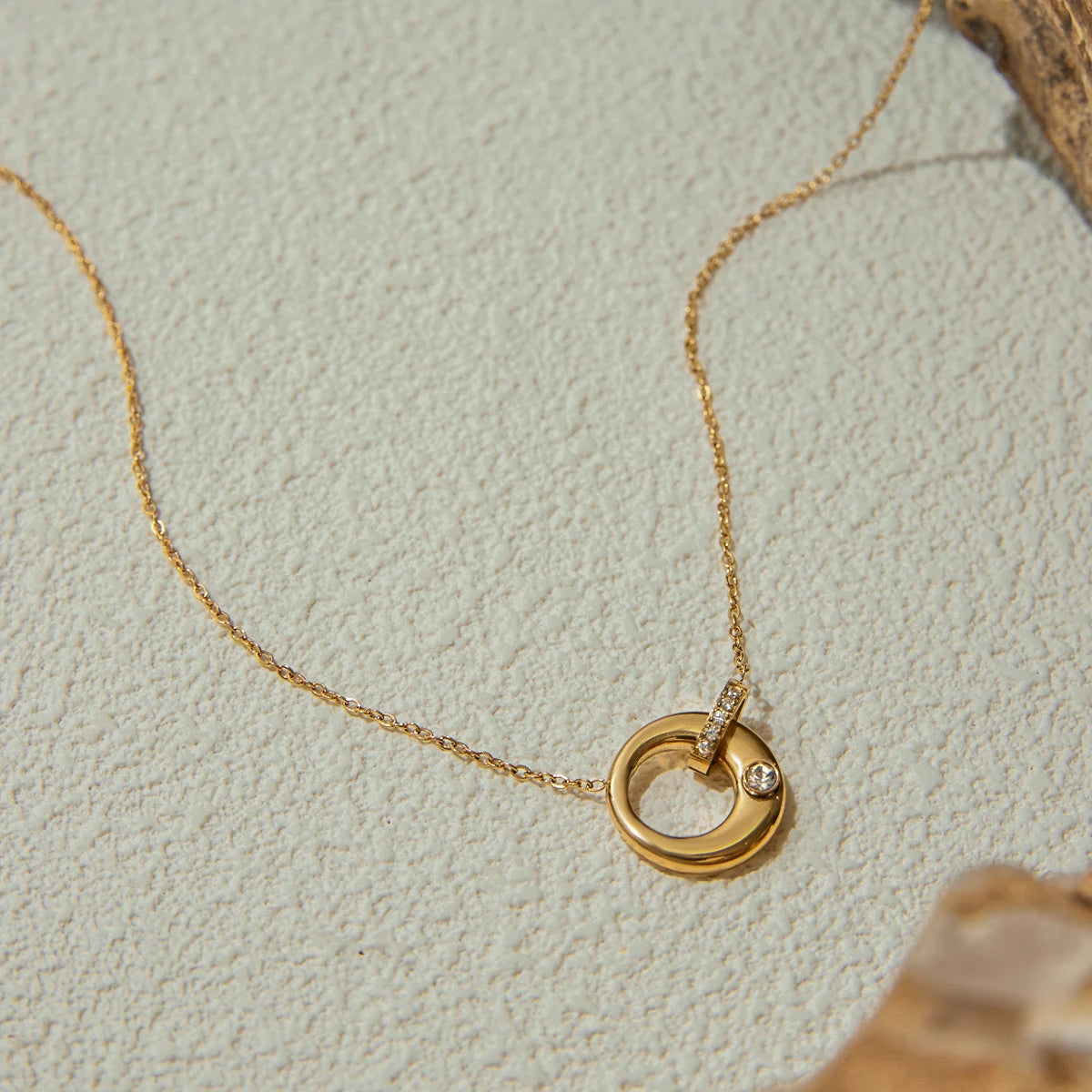 Solis Gold Necklace