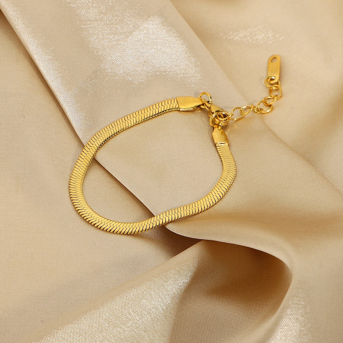 Chain Herringbone Bracelet