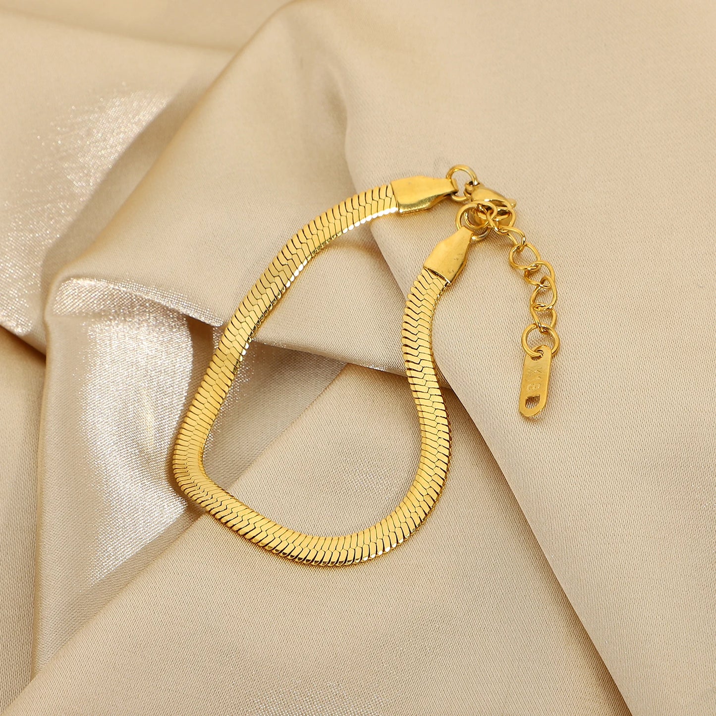 Chain Herringbone Bracelet