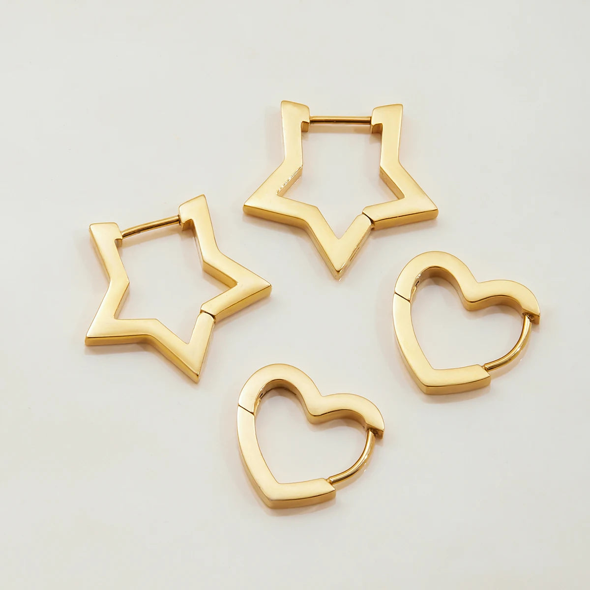 Star & Heart Essential Earrings