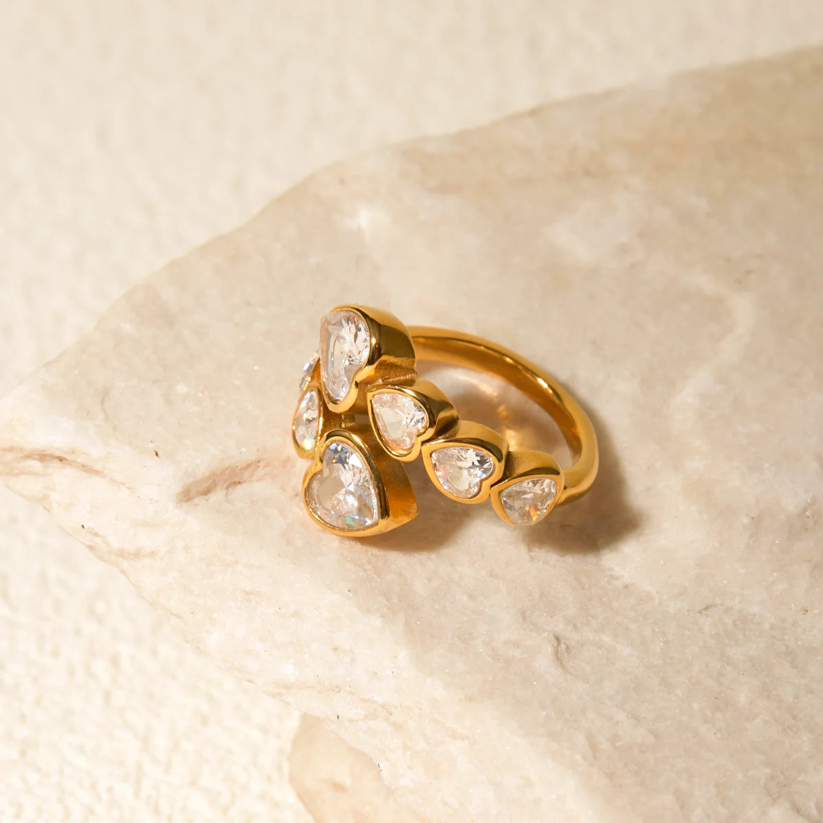 Celeste Heart Ring