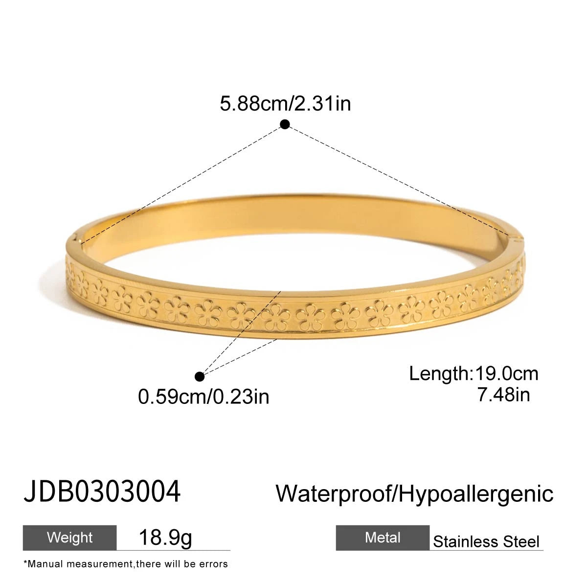 Petite Organic Bangle