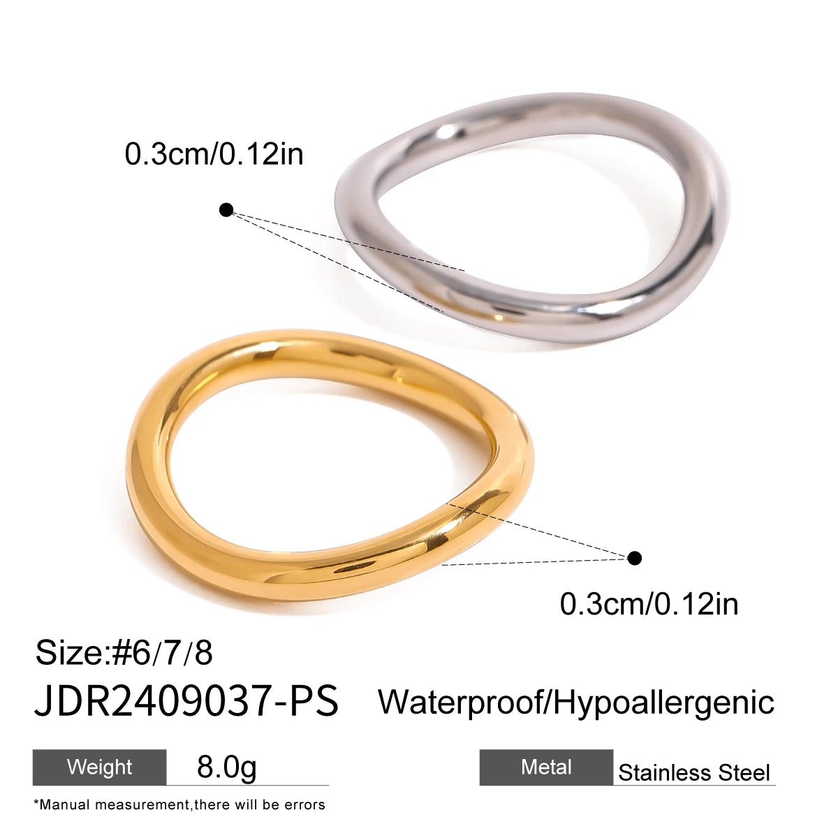 Ripple Ring Set