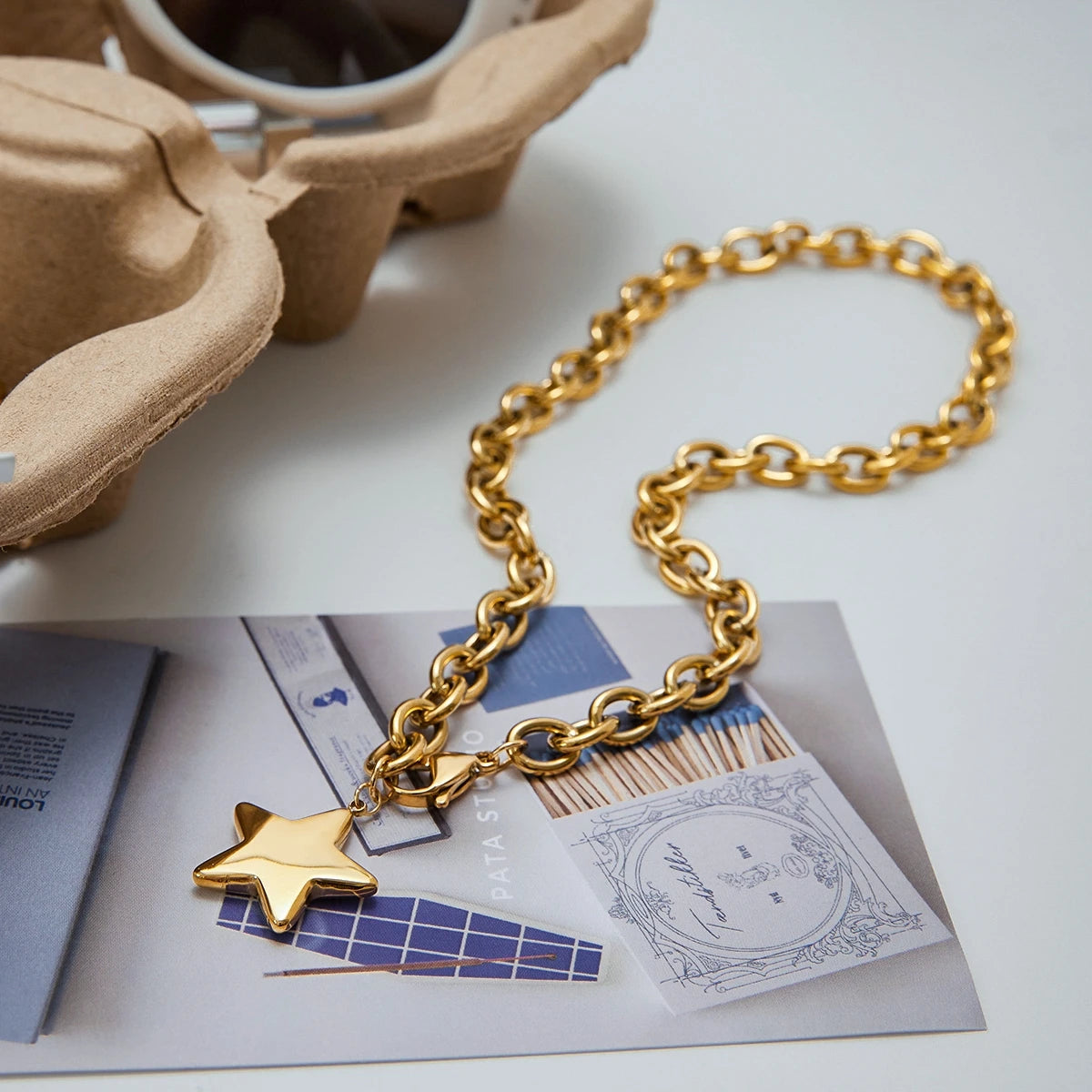 Celeste Star Necklace