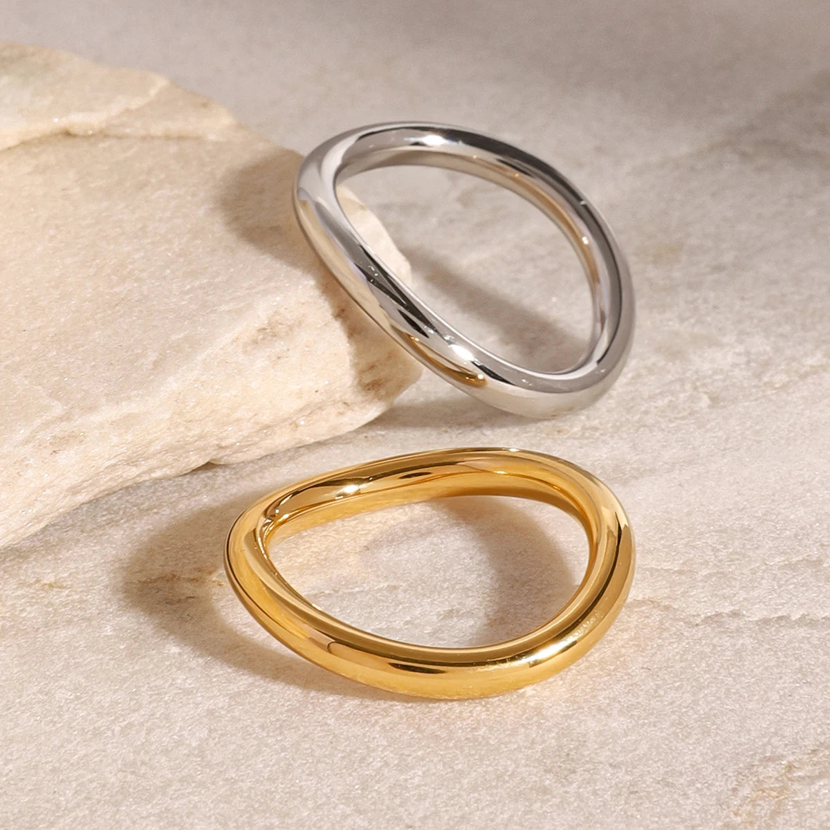 Ripple Ring Set