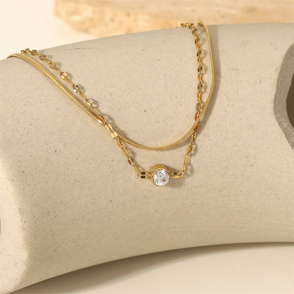 Duo Layer Chain Bracelet