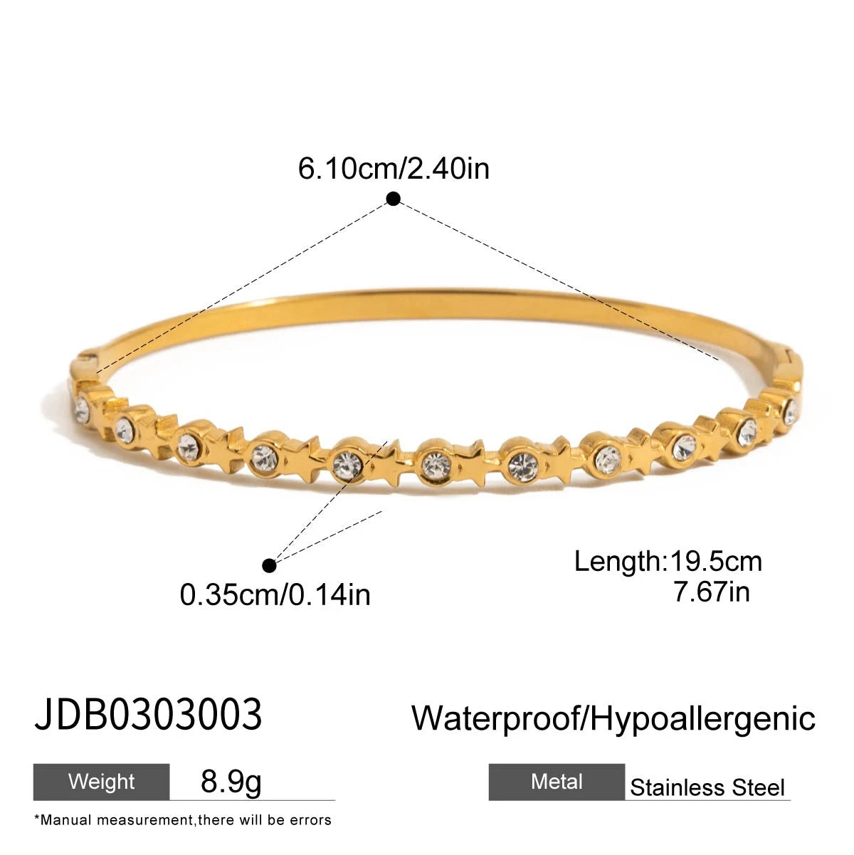 Petite Organic Bangle