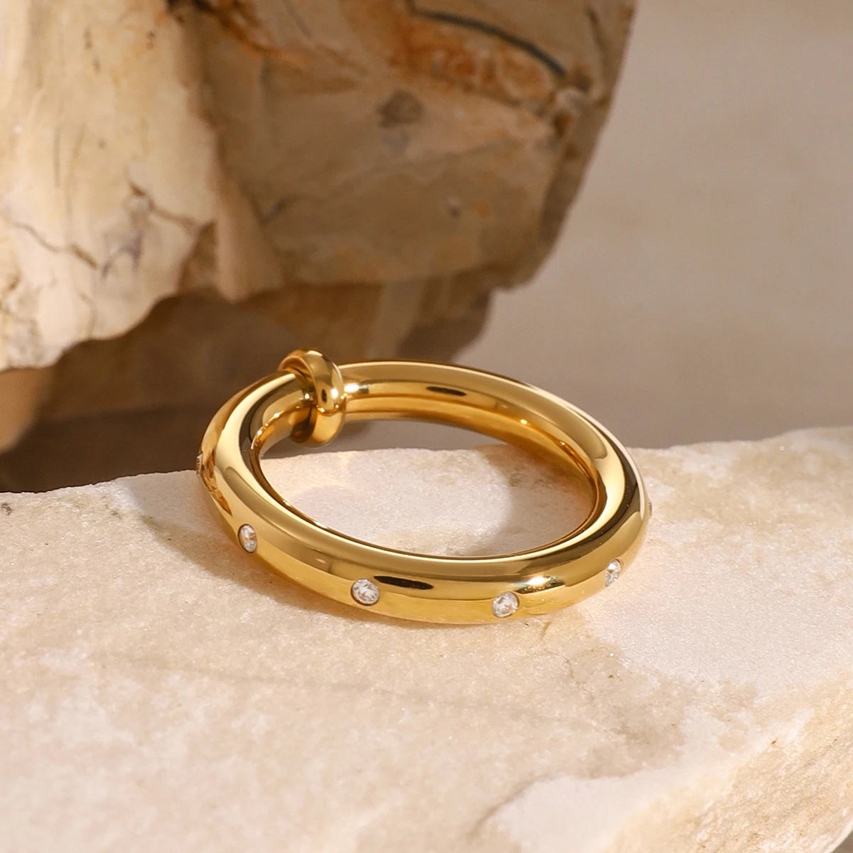 Polished Loop Ring