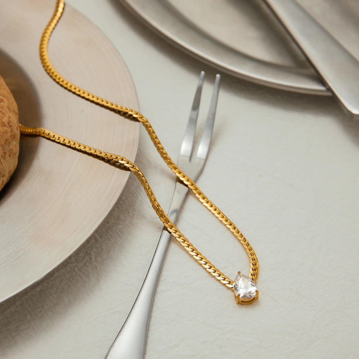 Serene Drop Necklace