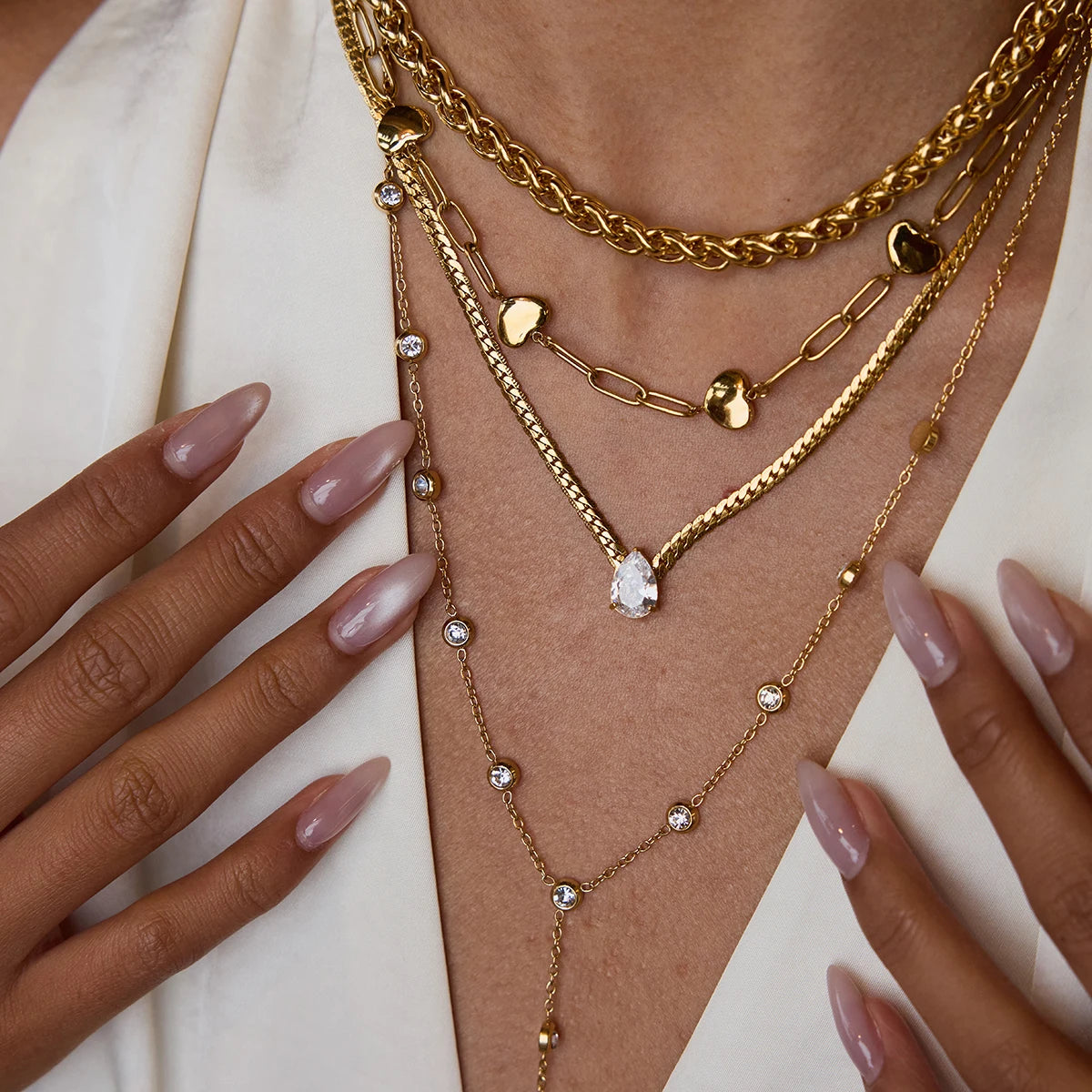 Serene Drop Necklace
