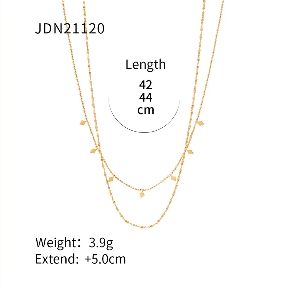 Toggle Link Gold Necklace