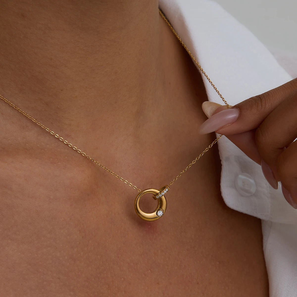 Solis Gold Necklace