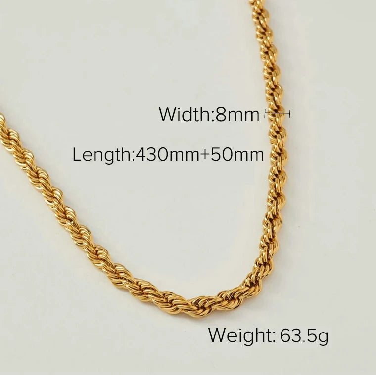 Toggle Link Gold Necklace