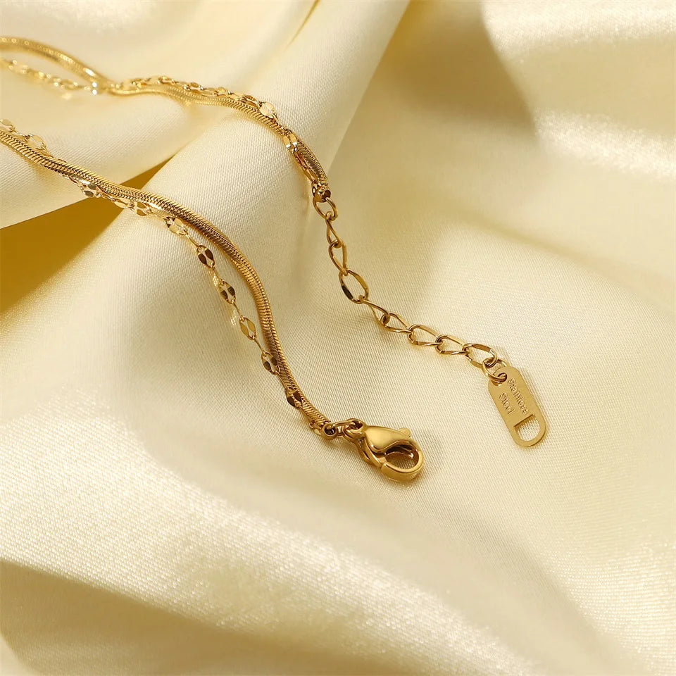 Duo Layer Chain Bracelet