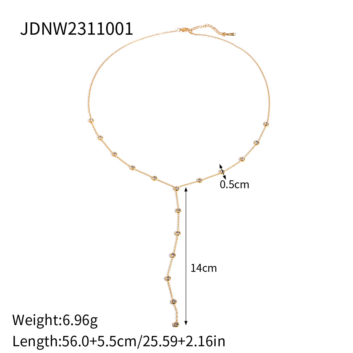 Serene Drop Necklace