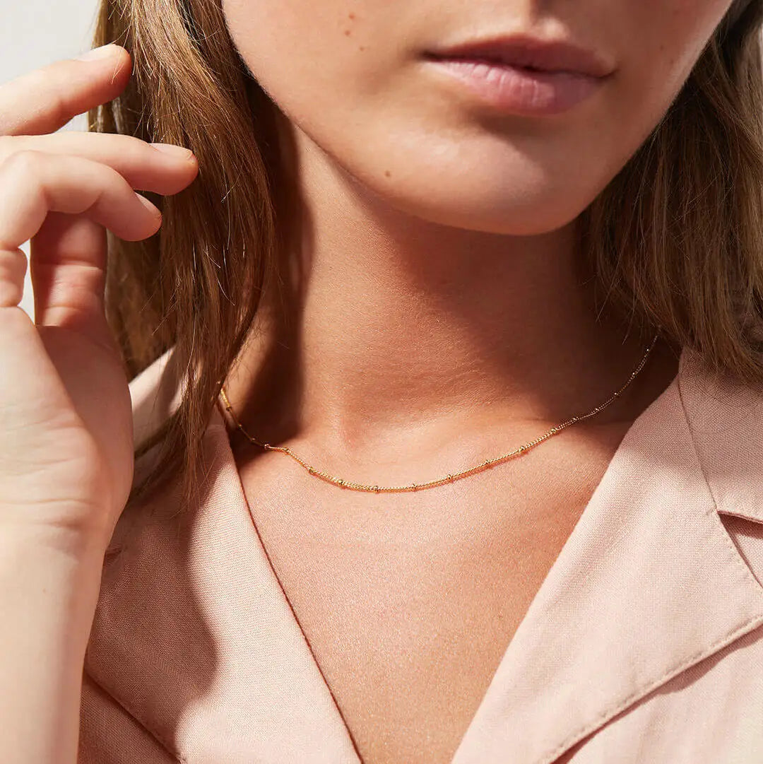 Toggle Link Gold Necklace