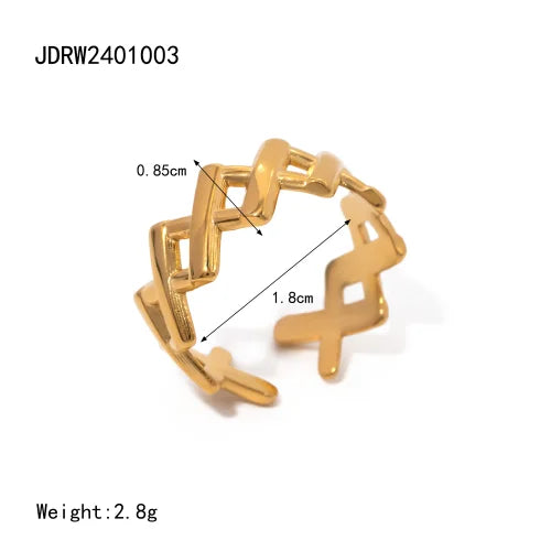 Open Chain Ring