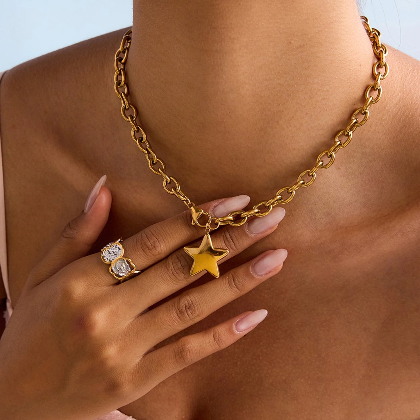 Celeste Star Necklace