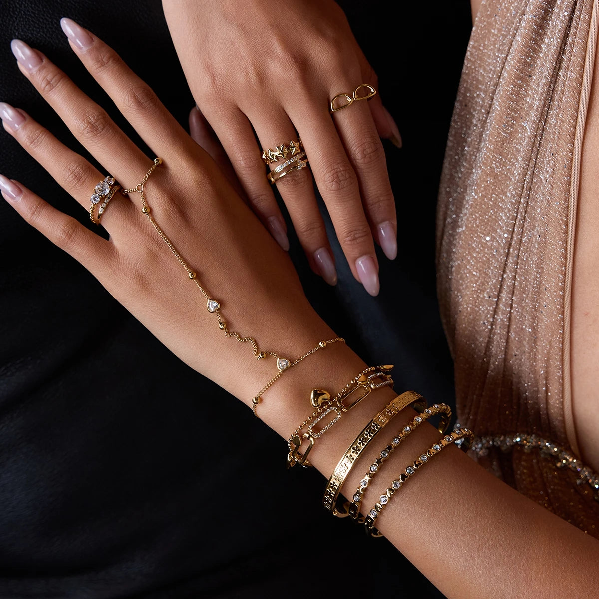 Petite Organic Bangle
