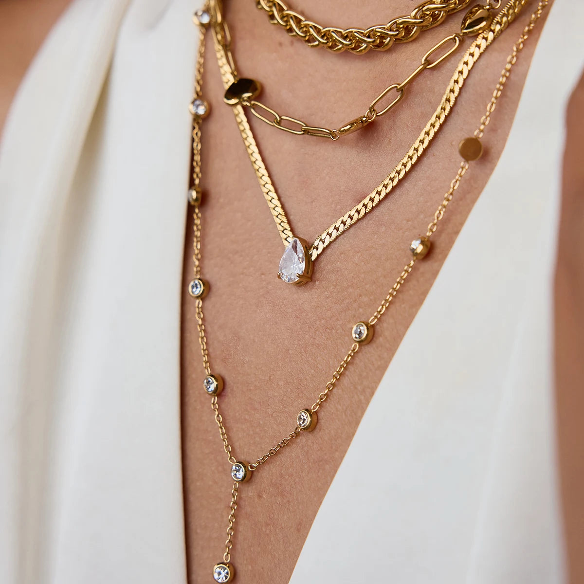 Serene Drop Necklace