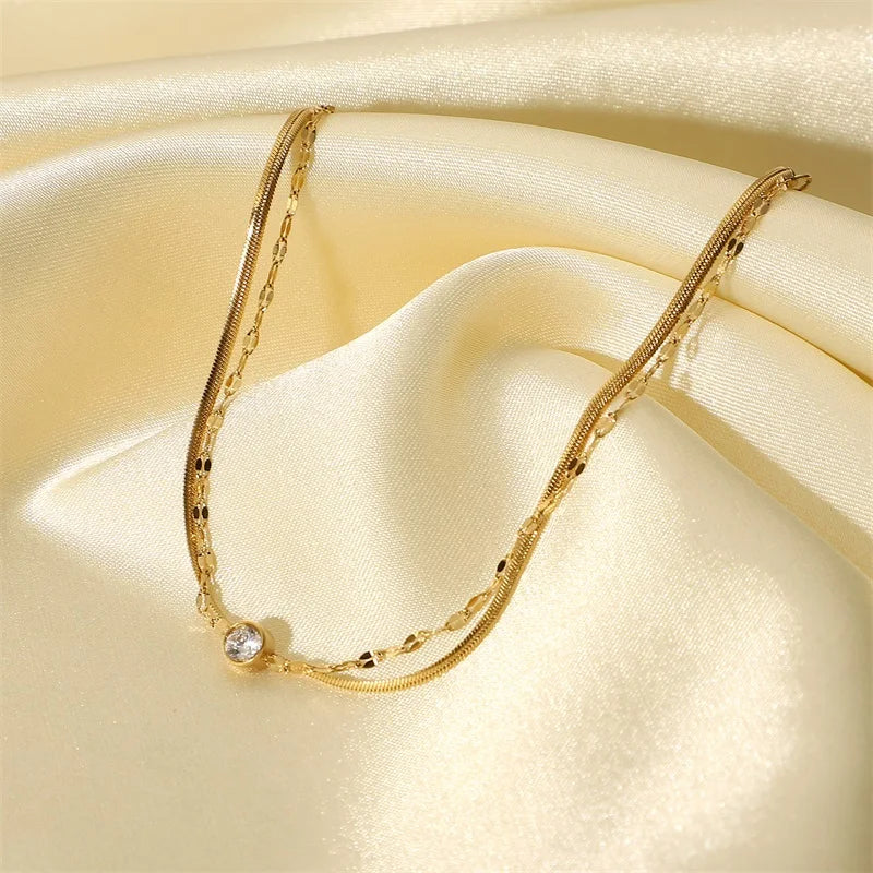 Duo Layer Chain Bracelet