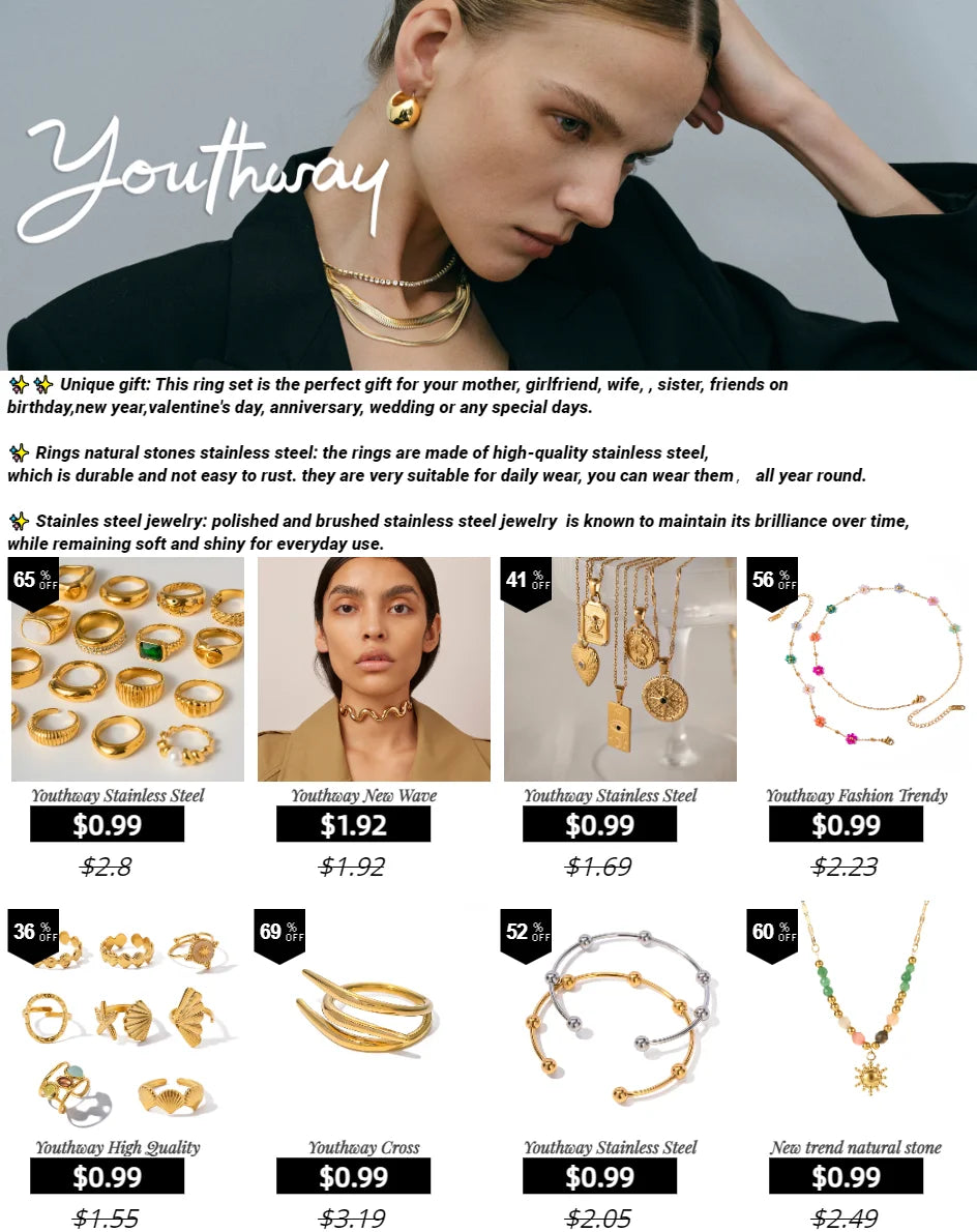Open Chain Ring