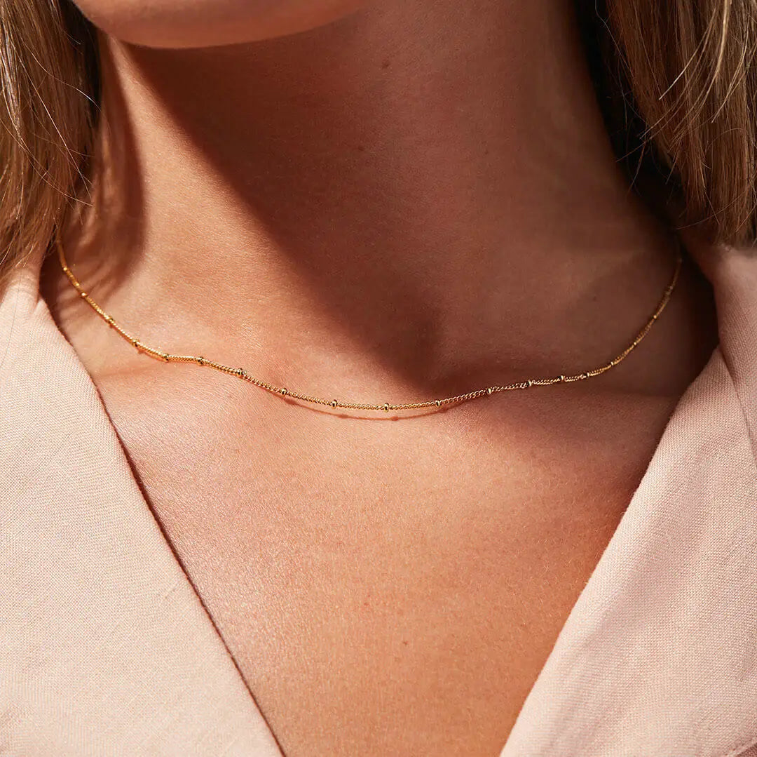 Toggle Link Gold Necklace