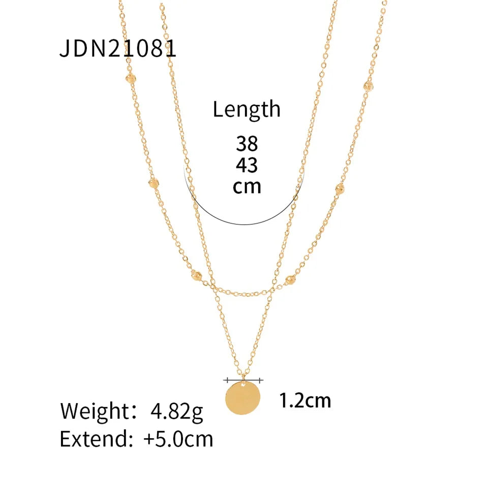 Toggle Link Gold Necklace