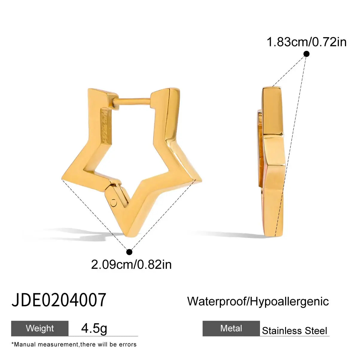 Star & Heart Essential Earrings